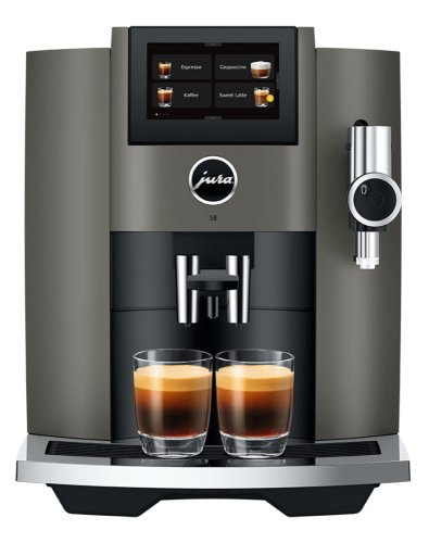 Kávovar Jura S8 Dark Inox (EB 2023)  - dotykový displej
