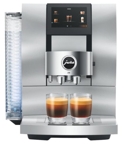 Kávovar Jura Z10 Aluminium White (EB 2025) - dotykový displej