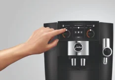 Kávovar Jura J8 Twin Diamond Black (EA 2024) - dotykový displej