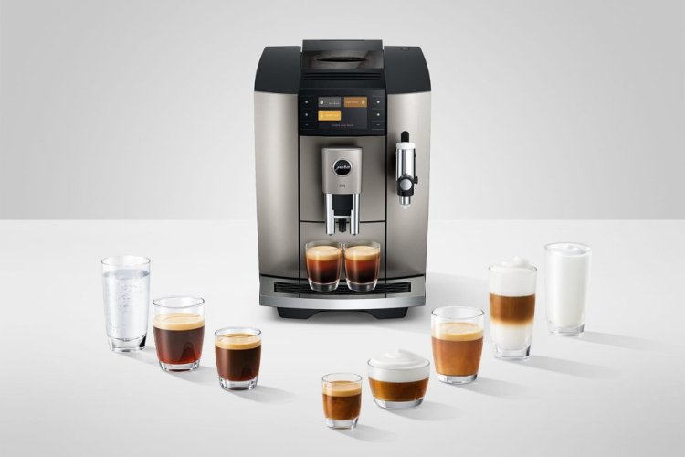 Kávovar Jura E8 Midnight Silver (ED 2025)