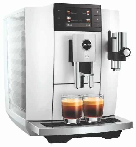 Kávovar Jura E8 Piano White (ED 2025)