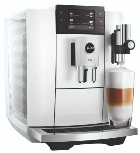 Kávovar Jura E8 Piano White (ED 2025)