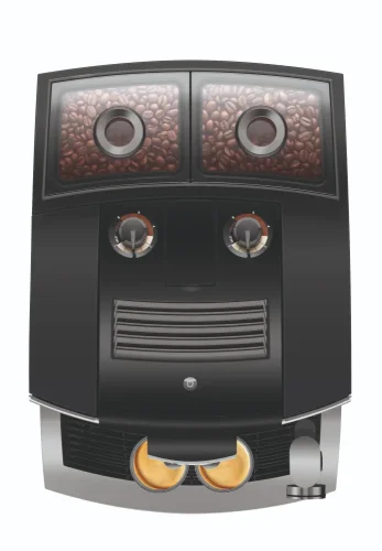 Kávovar Jura J10 Twin Diamond Onyx (EA 2026) - dotykový displej