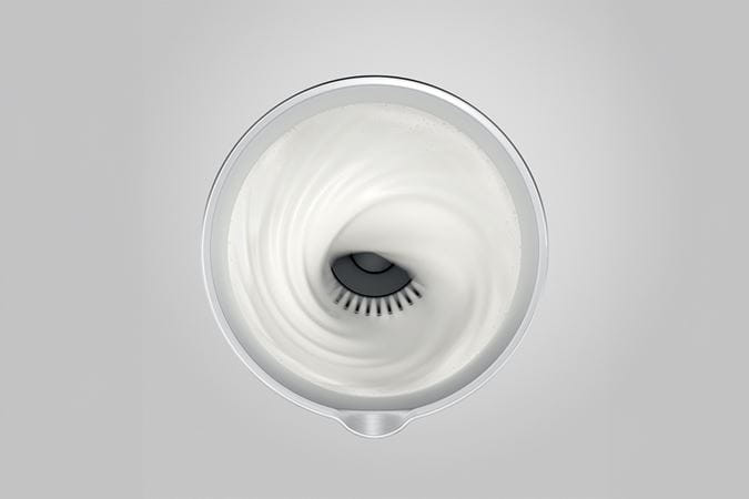 JURA automatický šlehač mléka (Hot and Cold + čokoládové mléko - napěnovač v2)