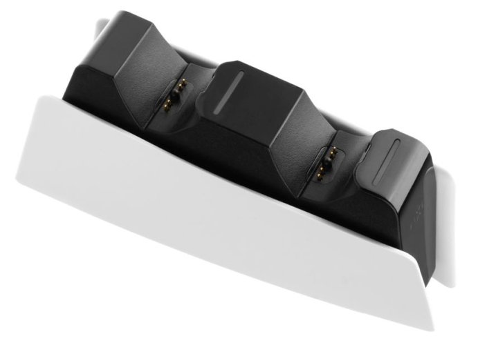 Dobíjecí stanice FIXED pro dva bezdrátové ovladače DualSense PlayStation 5 Dobíjecí stanice FIXED pro dva bezdrátové ovladače DualSense PlayStation 5