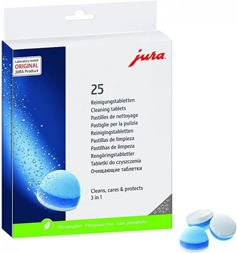 JURA čistící tablety třífázové (25ks)