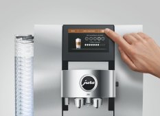 Kávovar Jura Z10 Aluminium White (EB 2025) - dotykový displej