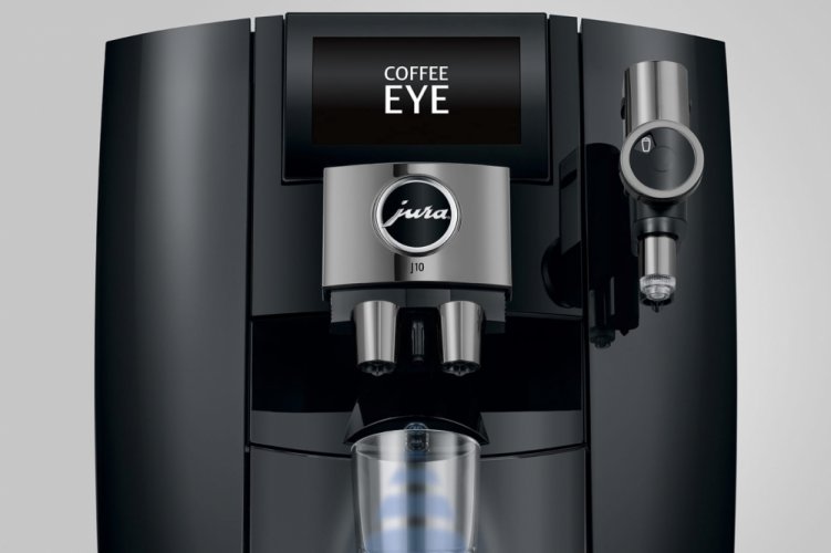 Kávovar Jura J10 Piano Black (EA 2024) - dotykový displej