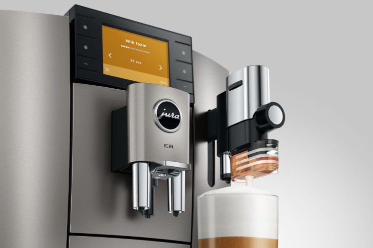 Kávovar Jura E8 Midnight Silver (ED 2025)