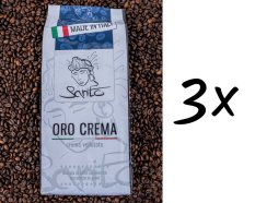 Zrnková káva Sarito Oro 3X 1kg