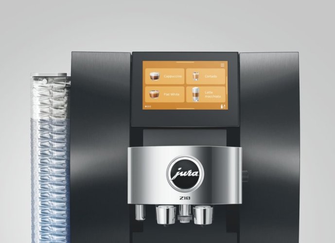 Kávovar Jura Z10 Aluminium Black (EB 2025) - dotykový displej