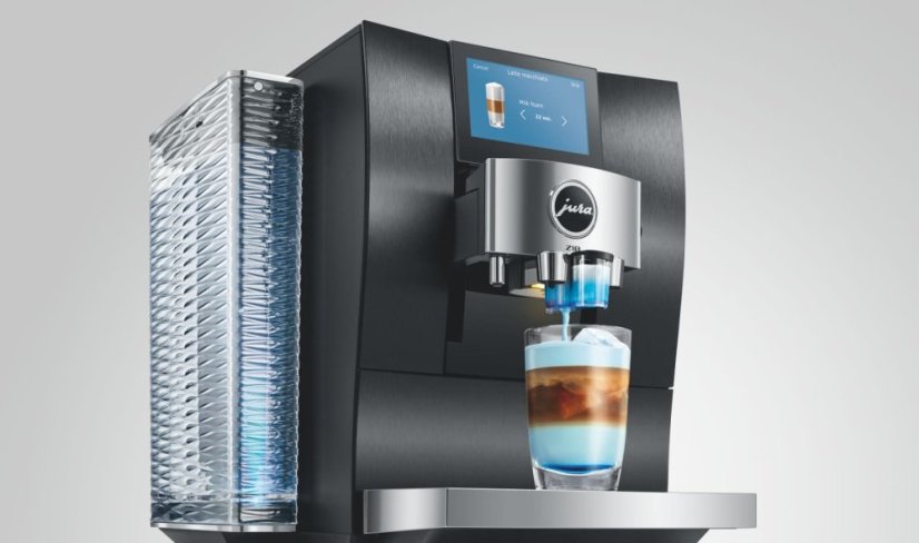 Kávovar Jura Z10 Aluminium Black (EB 2025) - dotykový displej