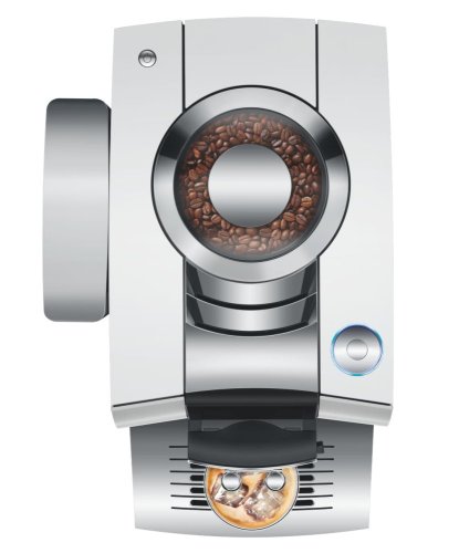 Kávovar Jura Z10 Aluminium White (EB 2025) - dotykový displej