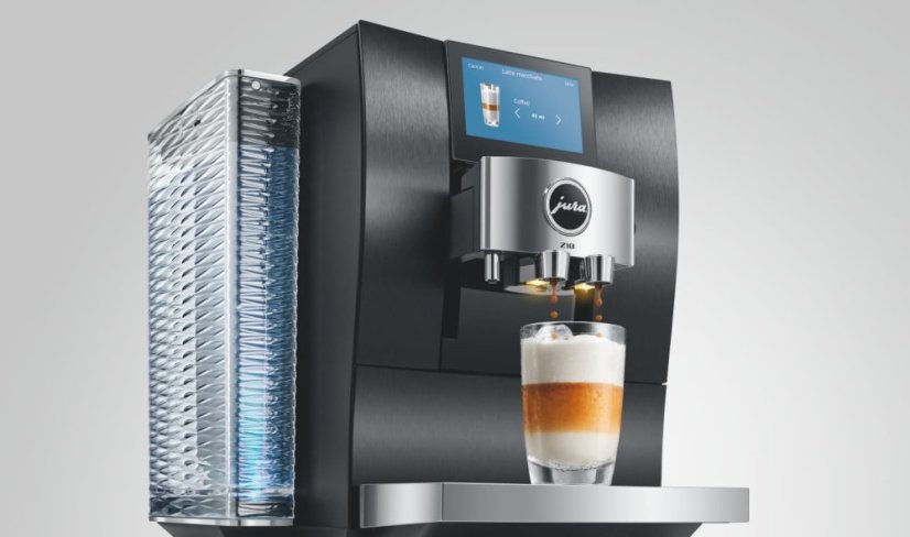 Kávovar Jura Z10 Aluminium Black (EB 2025) - dotykový displej