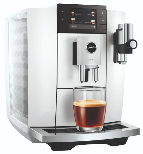 Kávovar Jura E8 Piano White (ED 2025)