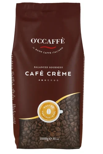 Zrnková káva O'Ccaffé Café Creme 1kg