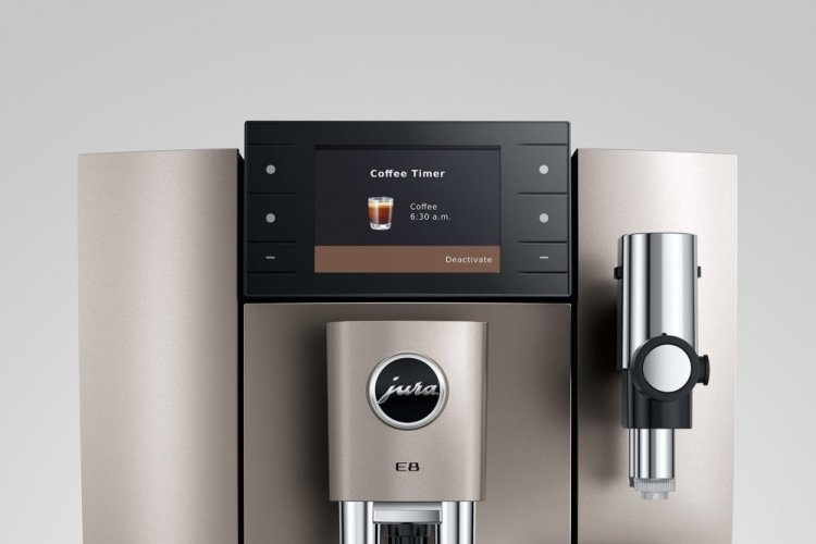 Kávovar Jura E8 Midnight Silver (ED 2025)