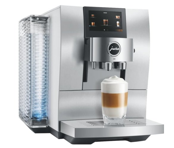 Kávovar Jura Z10 Aluminium White (EB 2025) - dotykový displej