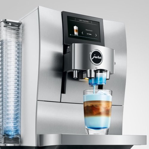 Kávovar Jura Z10 Aluminium White (EB 2025) - dotykový displej