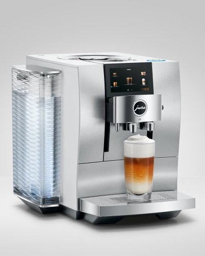 Kávovar Jura Z10 Aluminium White (EB 2025) - dotykový displej