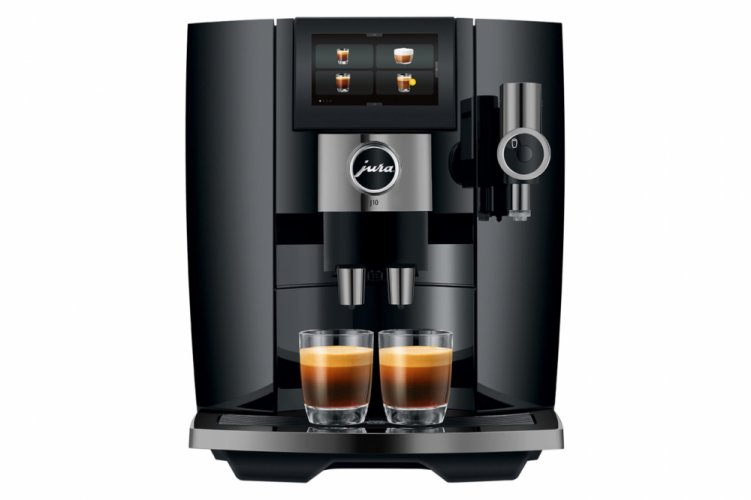 Kávovar Jura J10 Piano Black (EA 2024) - dotykový displej