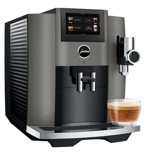 Kávovar Jura S8 Dark Inox (EB 2023)  - dotykový displej