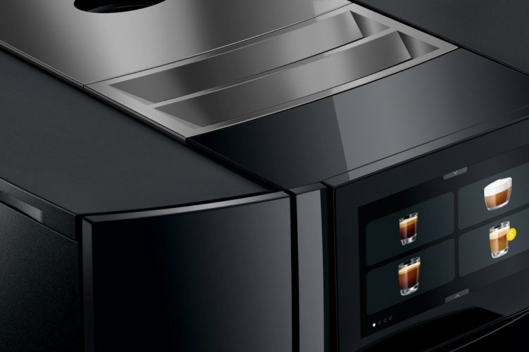 Kávovar Jura J10 Piano Black (EA 2024) - dotykový displej