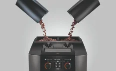 Kávovar Jura J10 Twin Diamond Onyx (EA 2026) - dotykový displej