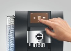 Kávovar Jura Z10 Aluminium Black (EB 2025) - dotykový displej