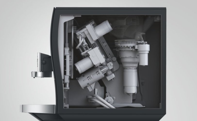 Kávovar Jura Z10 Aluminium Black (EB 2025) - dotykový displej