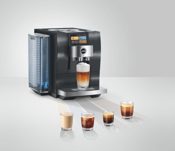 Kávovar Jura Z10 Aluminium Black (EB 2025) - dotykový displej