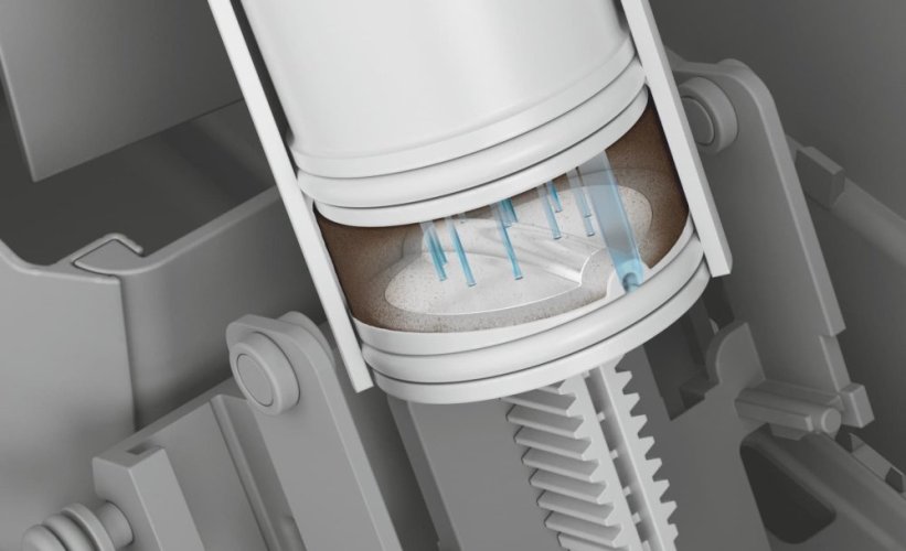 Kávovar Jura Z10 Aluminium White (EB 2025) - dotykový displej