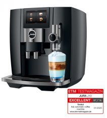 Kávovar Jura J10 Piano Black (EA 2024) - dotykový displej